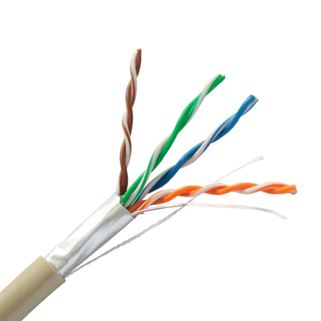 Sf utp cat5e. UTP cat5e или cat6.