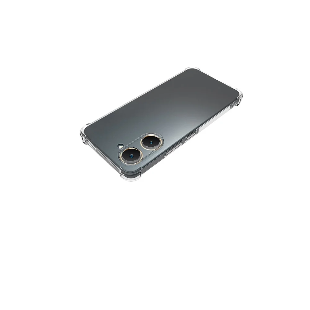 Phone Case Transparent Shockproof Tpu Case for Vivo Y03 4G Back Cover Corners