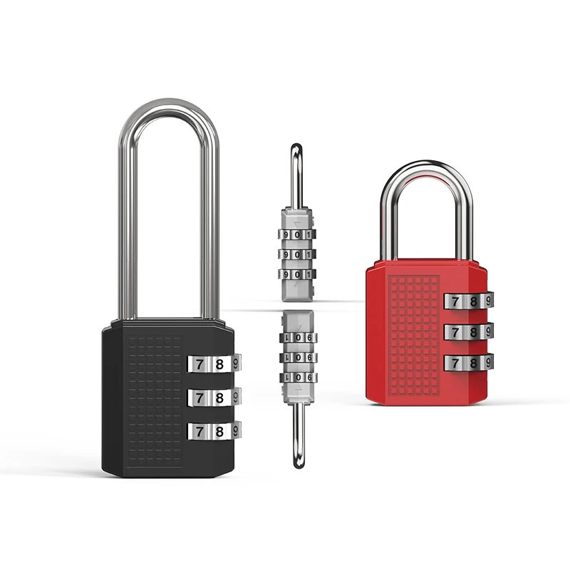 Serratura Combinazione Password Hasp Locks 3 Cifre Con Vite, Lucchetto