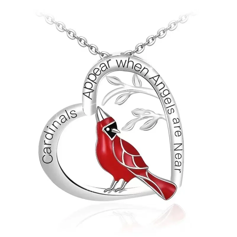 Bird Necklace,Silver Necklace Jewelry 
