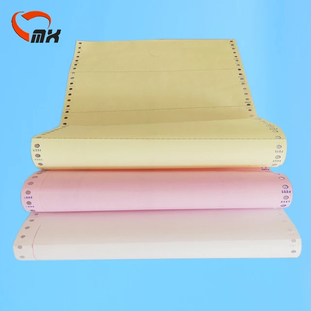 Colorful NCR Carbonless Receipt Book Print  Restaurant Hotel Bills