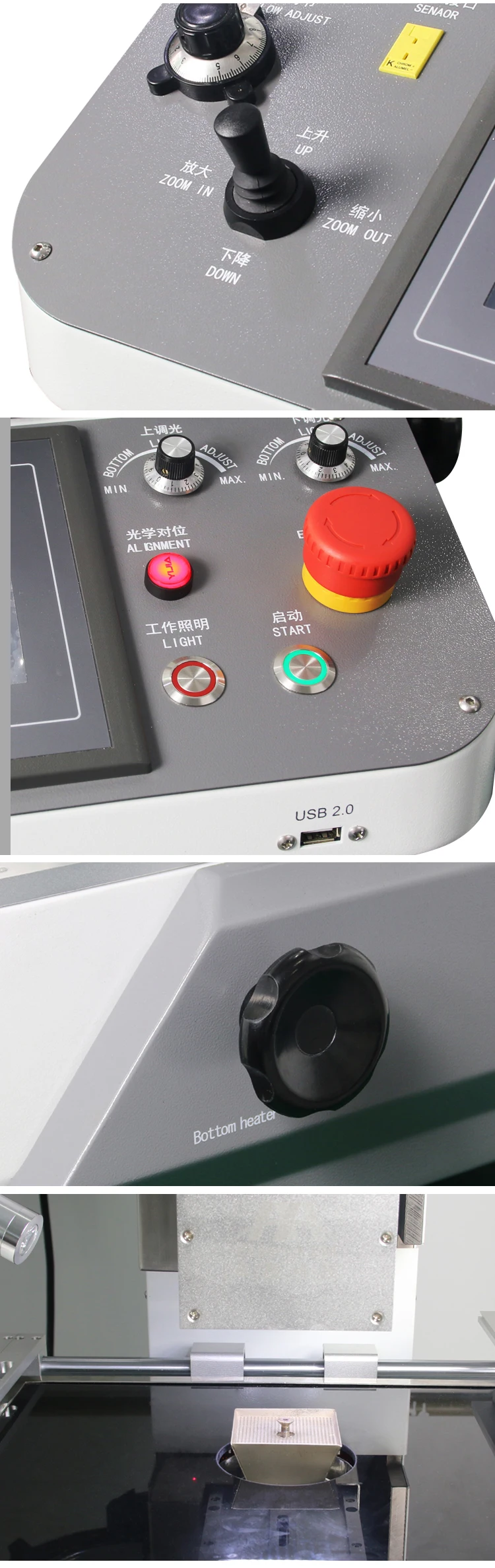 SeamarkZM BGA Rework Station ZM-R5860 for Professional Computer ...