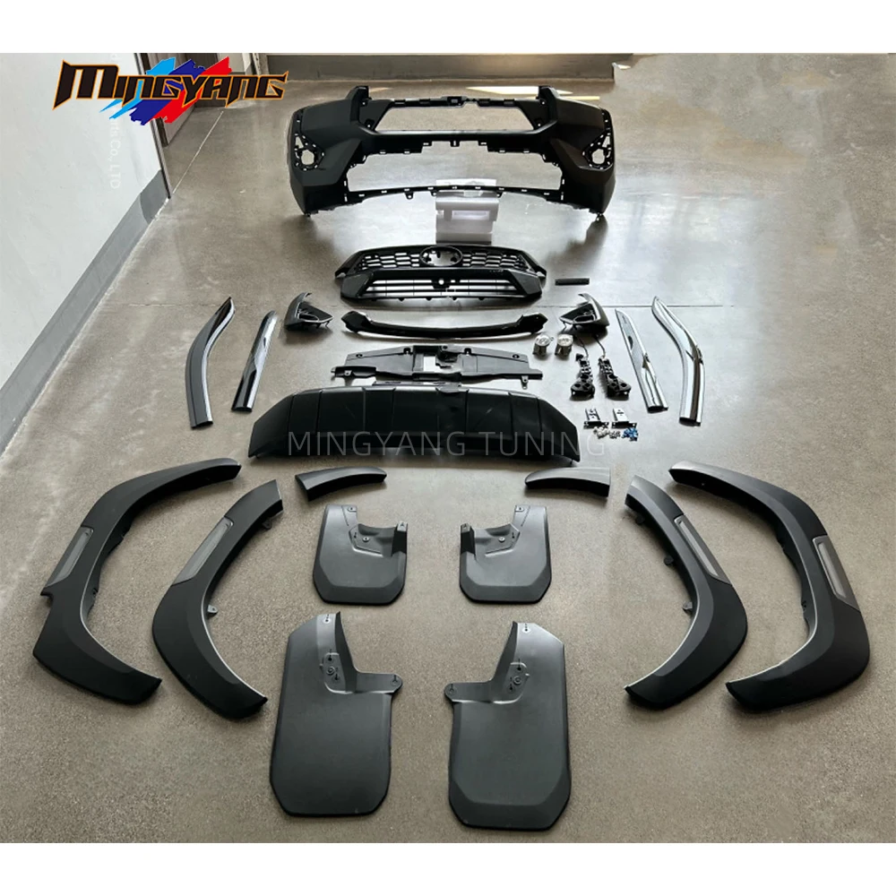 New Arrival 2025 Z Edition Front Bumper Grills Fender Flares 2021+ for Toyota Hilux Revo Rocco  Body Kit