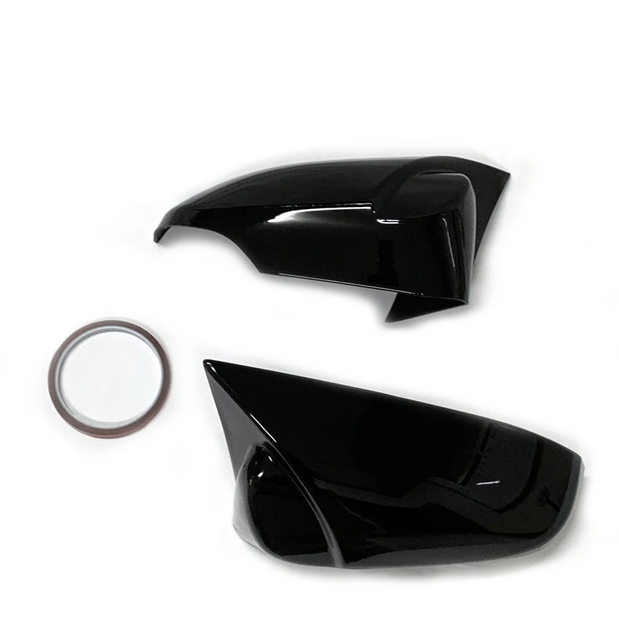 product glossy black side wing rearview mirror cover for toyota corolla 2014   2018 2015 2016 2017 front left  right car decoration-7