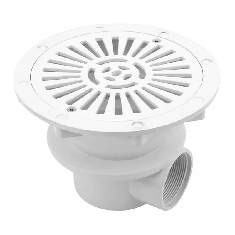 Connecteur D'Aspiration Pour Piscine Enterrée - Compatible Hayward, Zodiac - PVC Blanc - Pièce De Rechange
