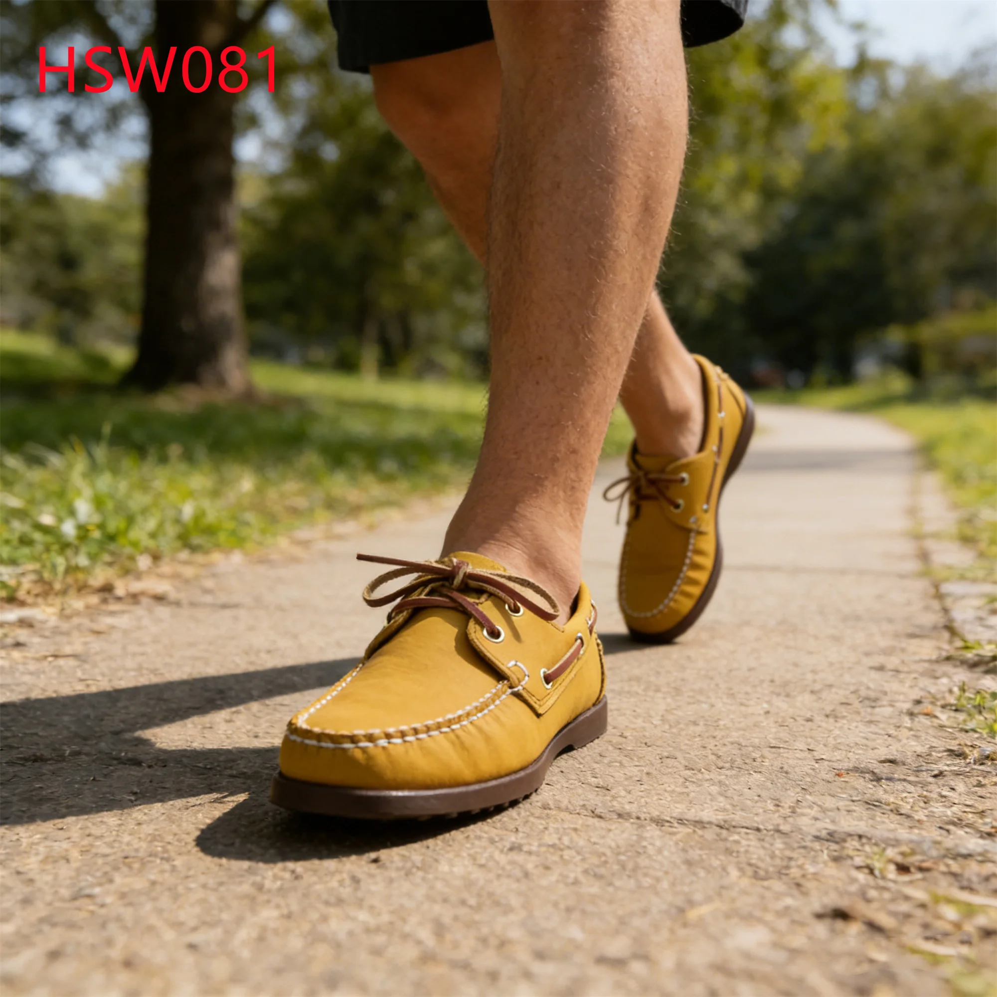 HY,Street Stroll No Tired Flat Kids&adult Honey Boat Shoes England Popular Low MOQ Long Lasting Rubber Outsole Peas Shoes HSW081