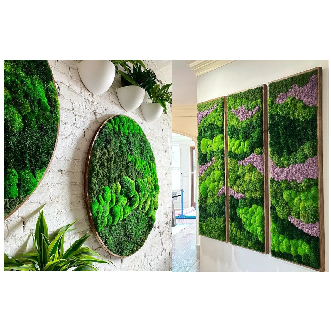 Indoor Moss Is A Fuss-Free Way To Add A Natural Element To Home Decor