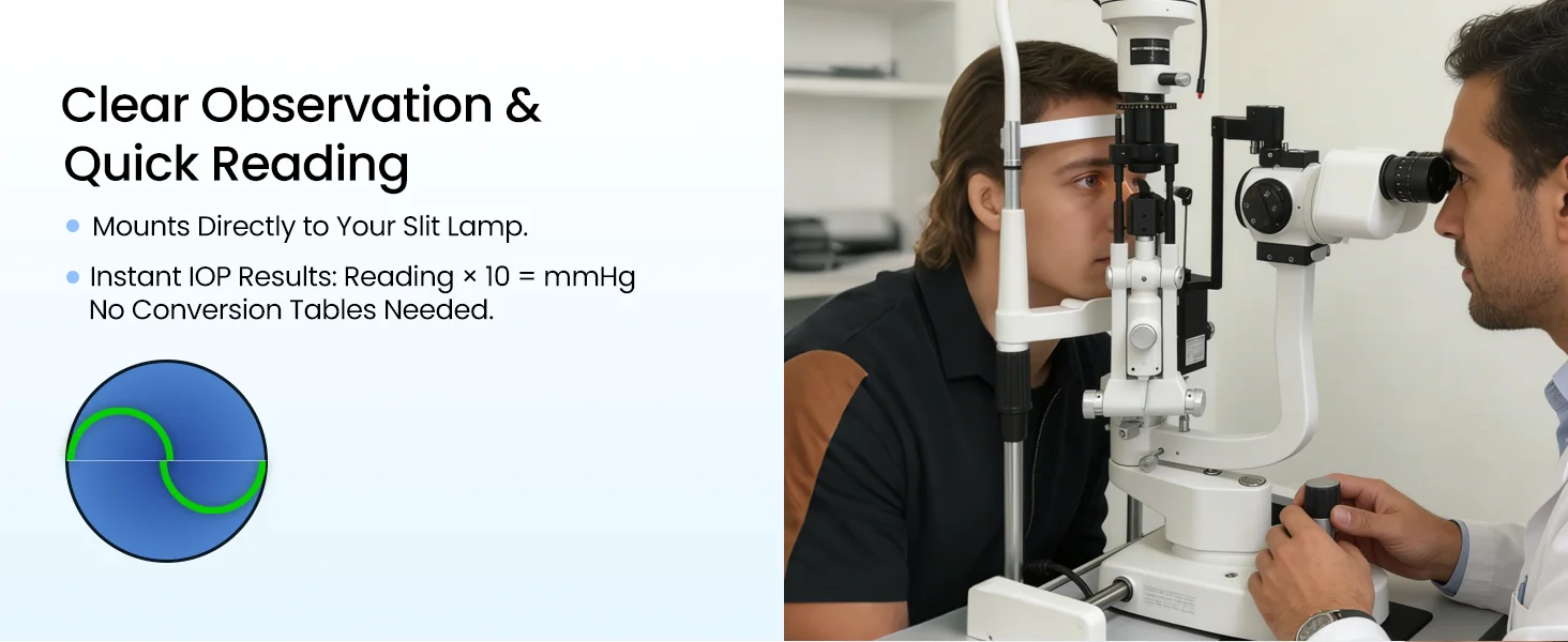 Ophthalmologic Examination Ophthalmic Instruments GT-600 Tonometry Goldman ApplanationTonometer