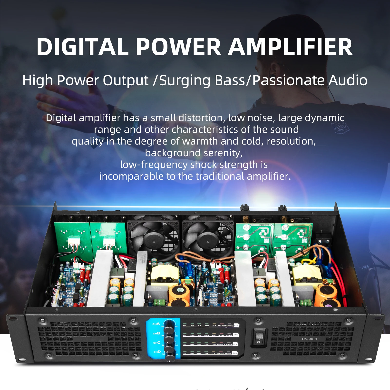 Ampli De Puissance Deton VC-600 – Matos Pro, Prix Spécial Revendeur