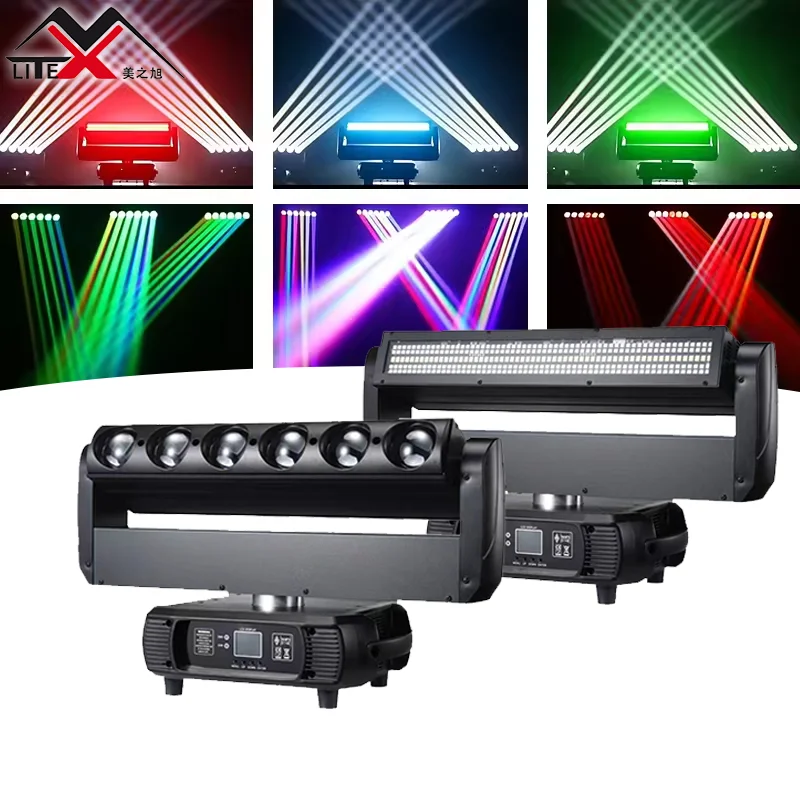 MZX 300W RGBW Moving Head Stage Light for Discoteca Lighting