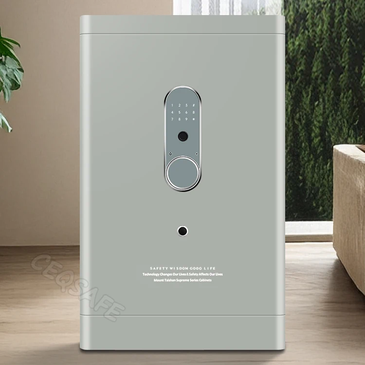 CEQSAFE Home Office All-Steel Anti-Theft Safe Fingerprint Password & TUYA APP WIFI SAFE BOX