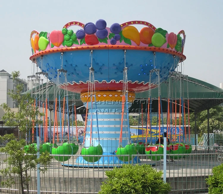 Flying swing chair fairground kids park tourist children's attraction