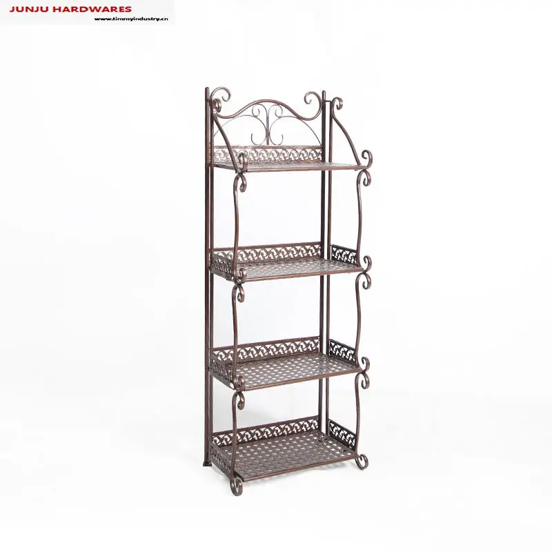 Hot Sale Storage Rack System of Iron Rack Stand with 4-layer