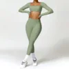 Manica lunga+Leggings_Verde