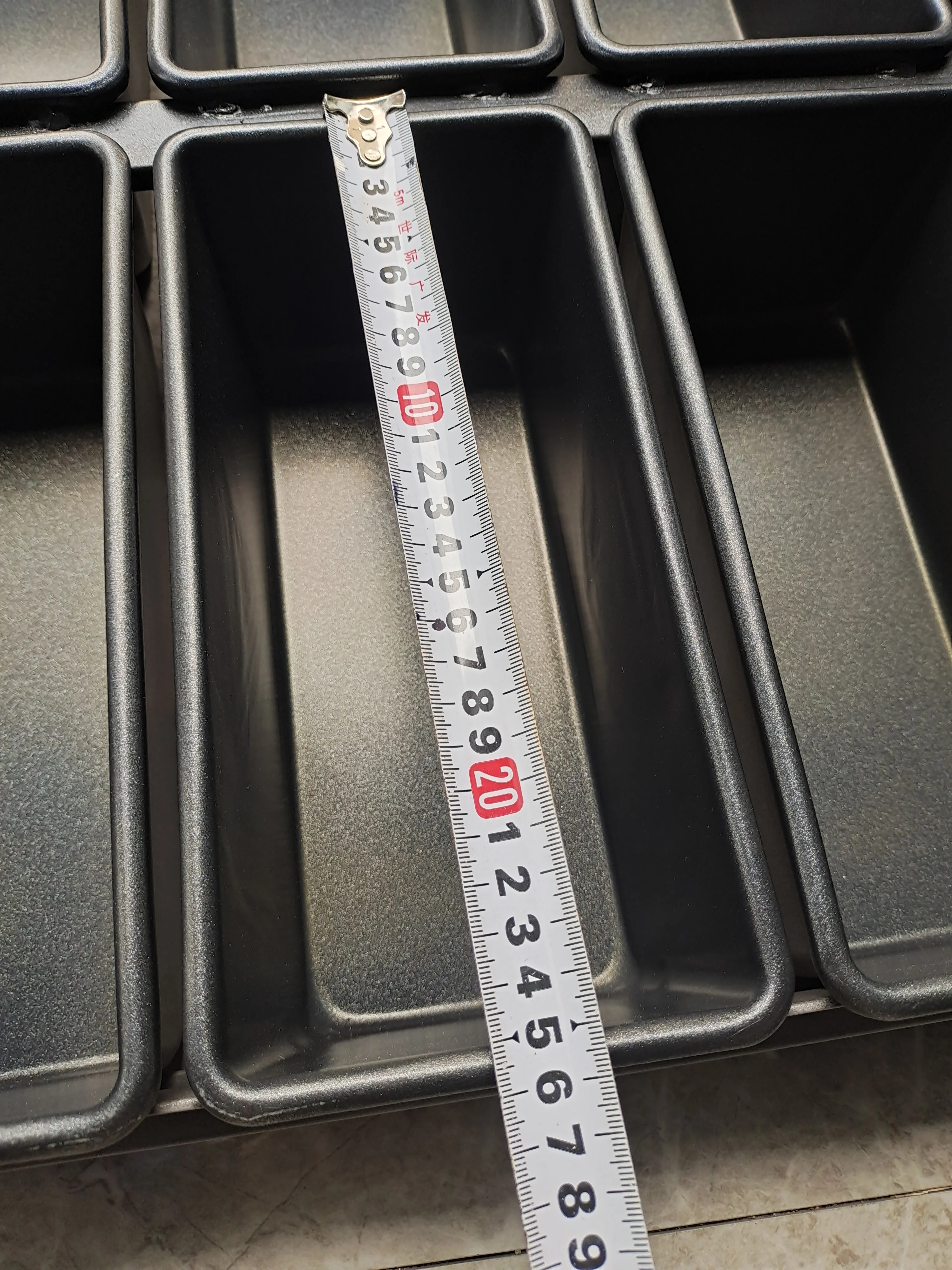 Customize Industrial Aluminized Steel Integral 5 Strap Bread Baking Loaf Pans Set Covers
