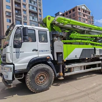 Zoomlion SANY used concrete pump truck  37m second hand Concrete Mixer Pump Truck