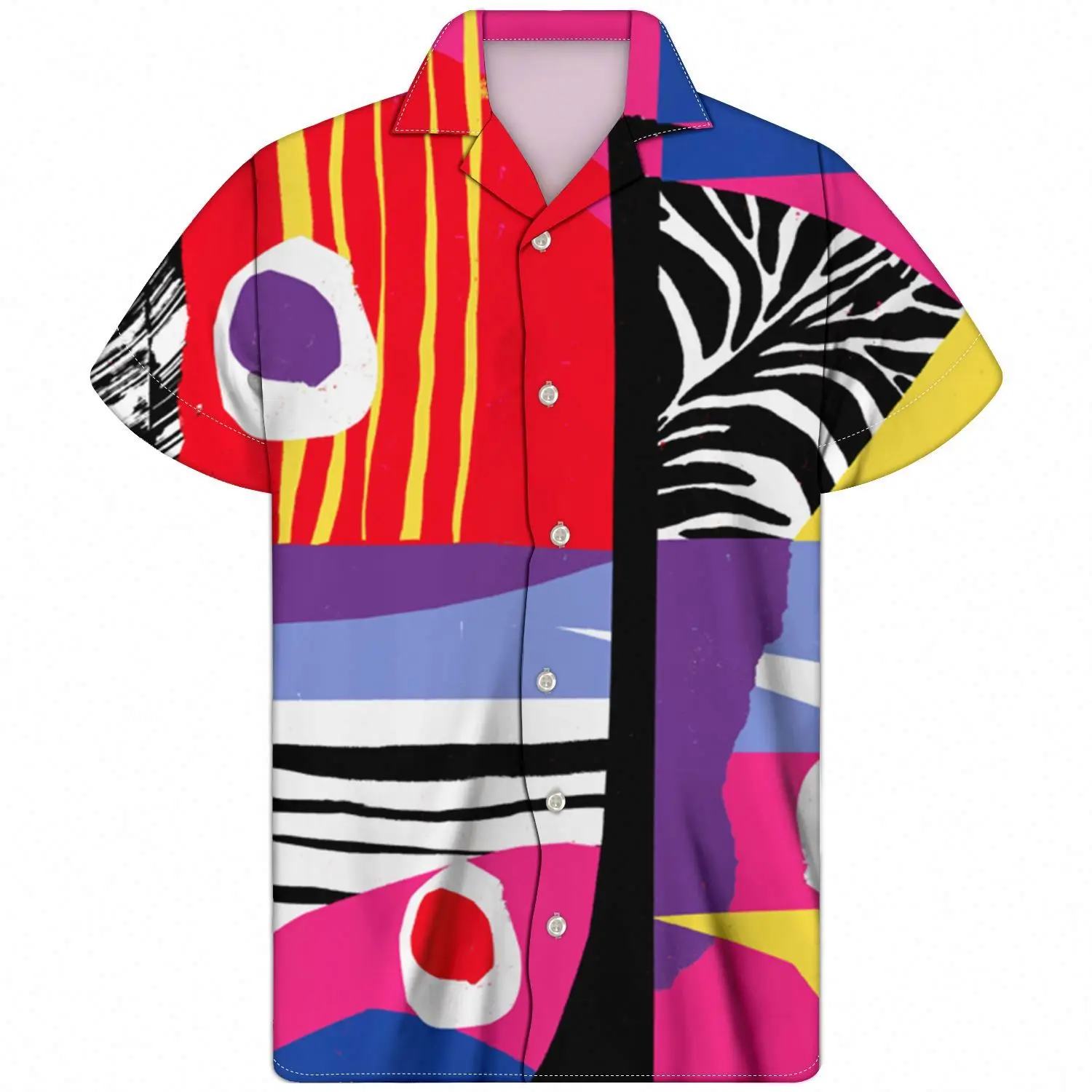 100 polyester hawaiian shirts