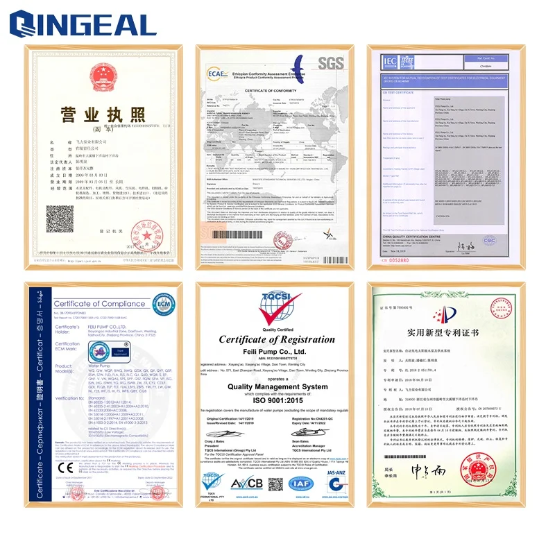4 дюйма Гибридный погружной водяной насос на солнечных батареях с лопастным колесом из нержавеющей