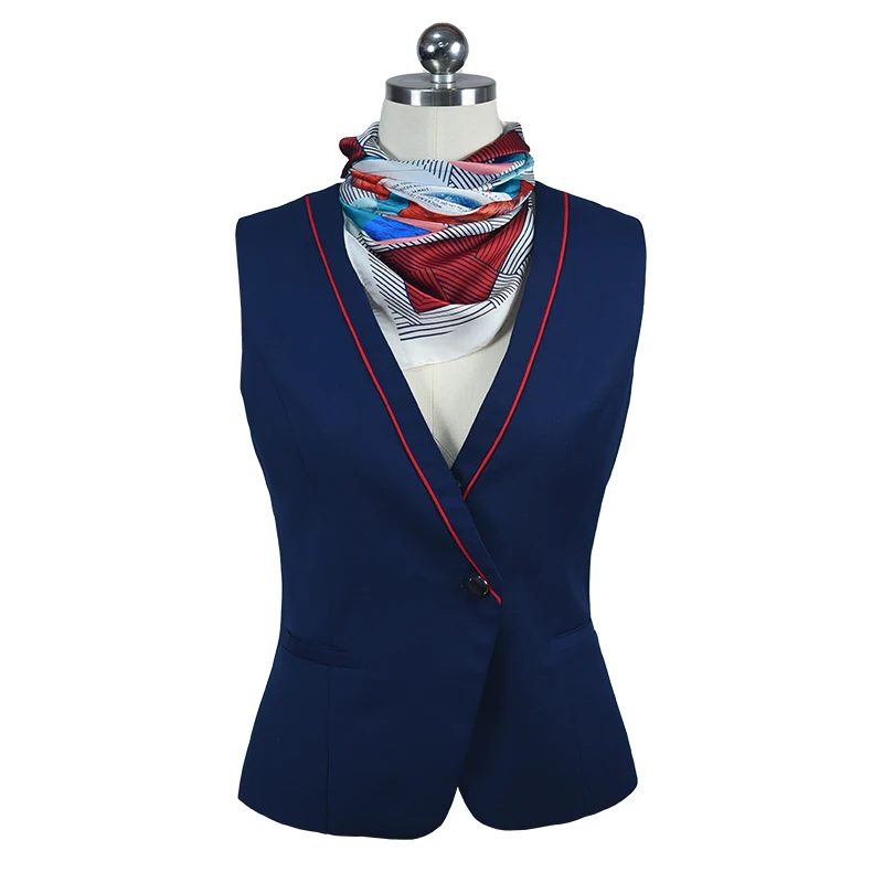JXKRSZF Custom Factory Service Uniforms for Airline Hotel Administrative Banking Insurance Industries