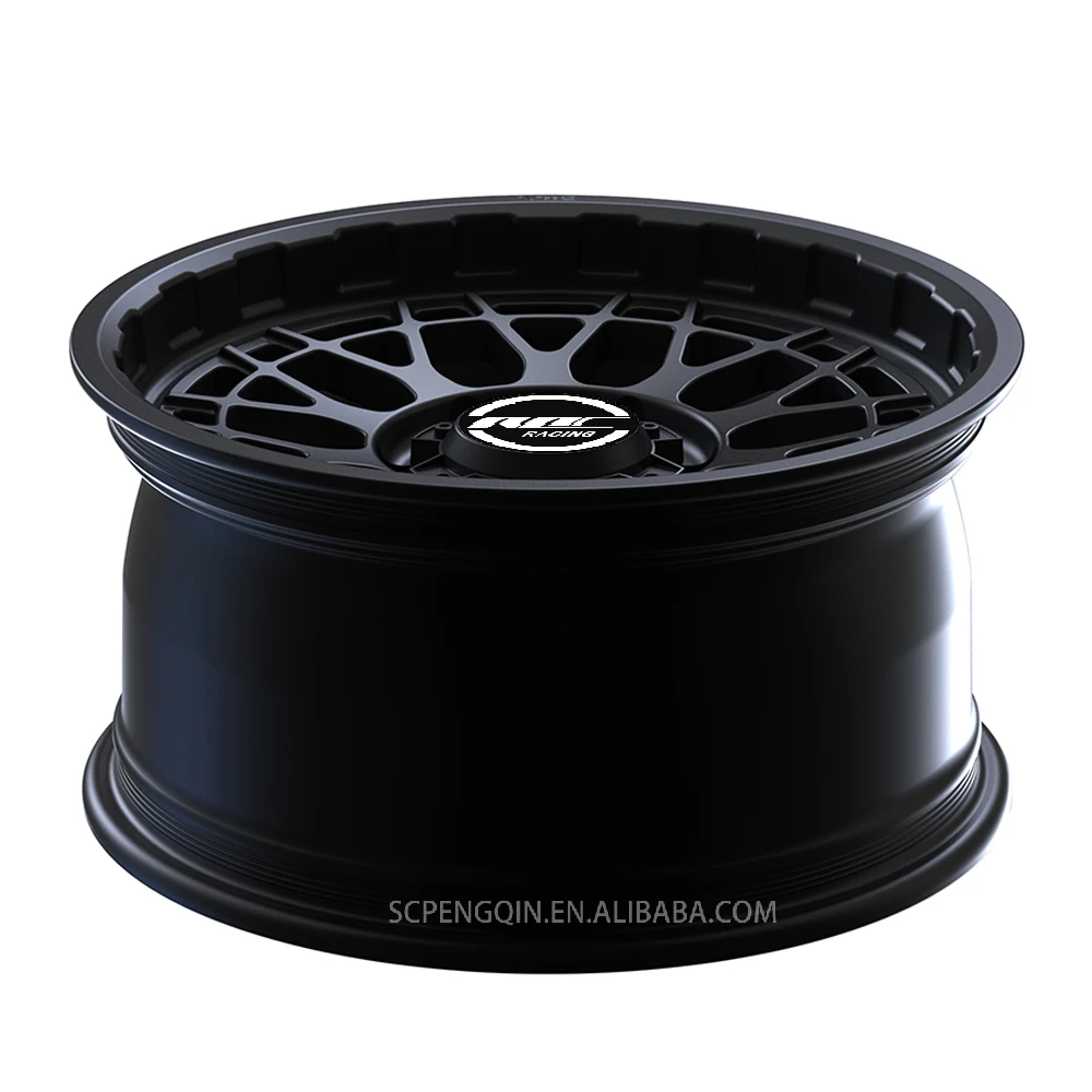 ハイパーブラックホイール高品質ディープディッシュリムR15 R16 R17