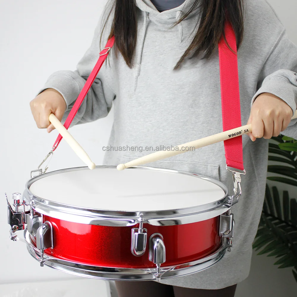 Marching Snare Drum Professional Shell Percussion Handinstrument 14