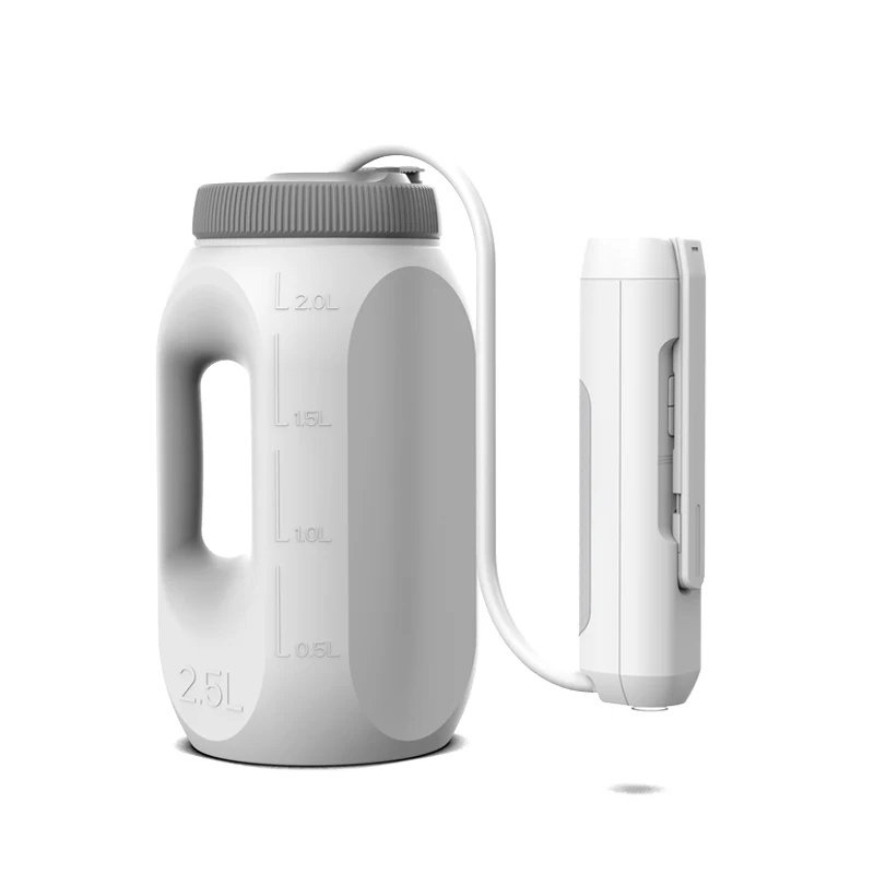 Newest Foldable Nozzle Portable Bidet Sprayer with 1600mAh Rechargeable Battery Handheld Travel Toilet Personal Hygiene Device