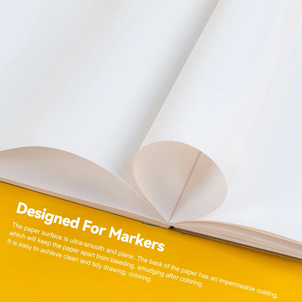 Arrtx Marker Paper Pad 56 Sheets Sketchbook Designed for Alcohol Markers  Suitable for Kids Students Adults Artist Beginner