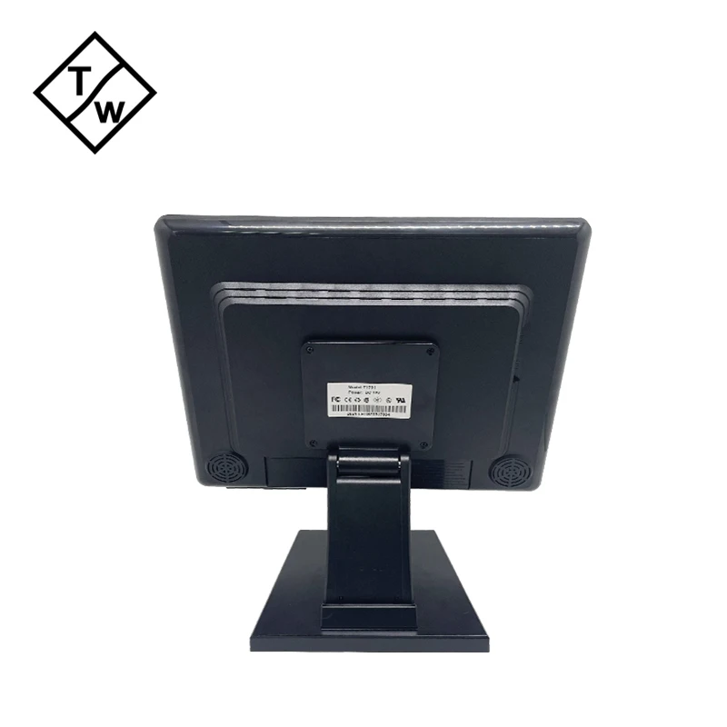 17 дюймовый ЖК-дисплей 4-проводной резистивный сенсорный экран 1280*1024 разрешение настольный монитор