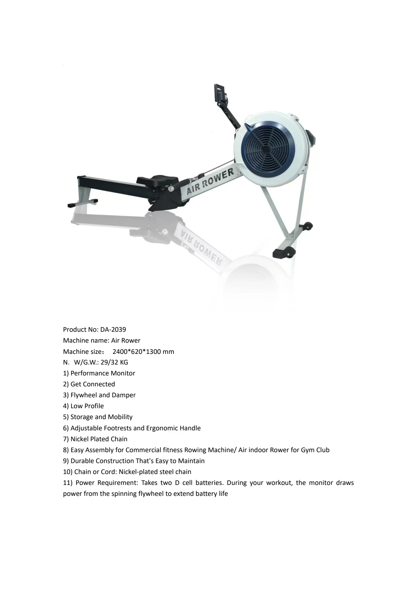Fitness Equipment Detail