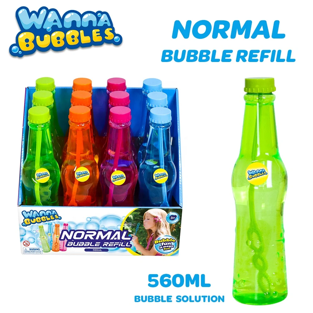 Низкая цена 550 мл пузыри решение мыло бутылка для воды пузырь игрушка