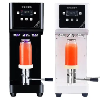 Intelligent Electric Soda Can Sealing Machine Tea Food Drinking Tin Can Capping Sealer