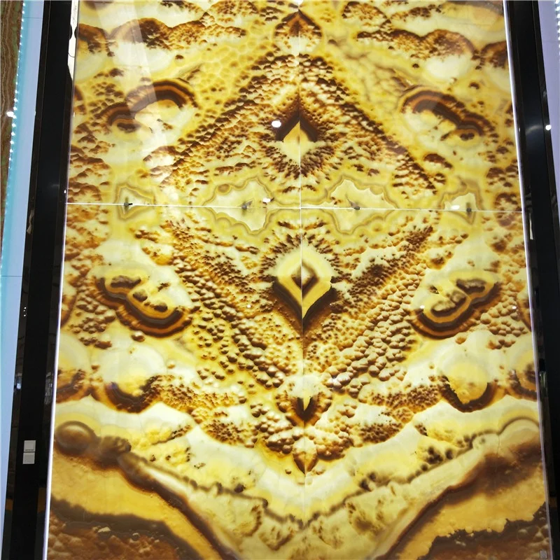 High Quality Exotic Style Yellow Onyx Slab Price Marble