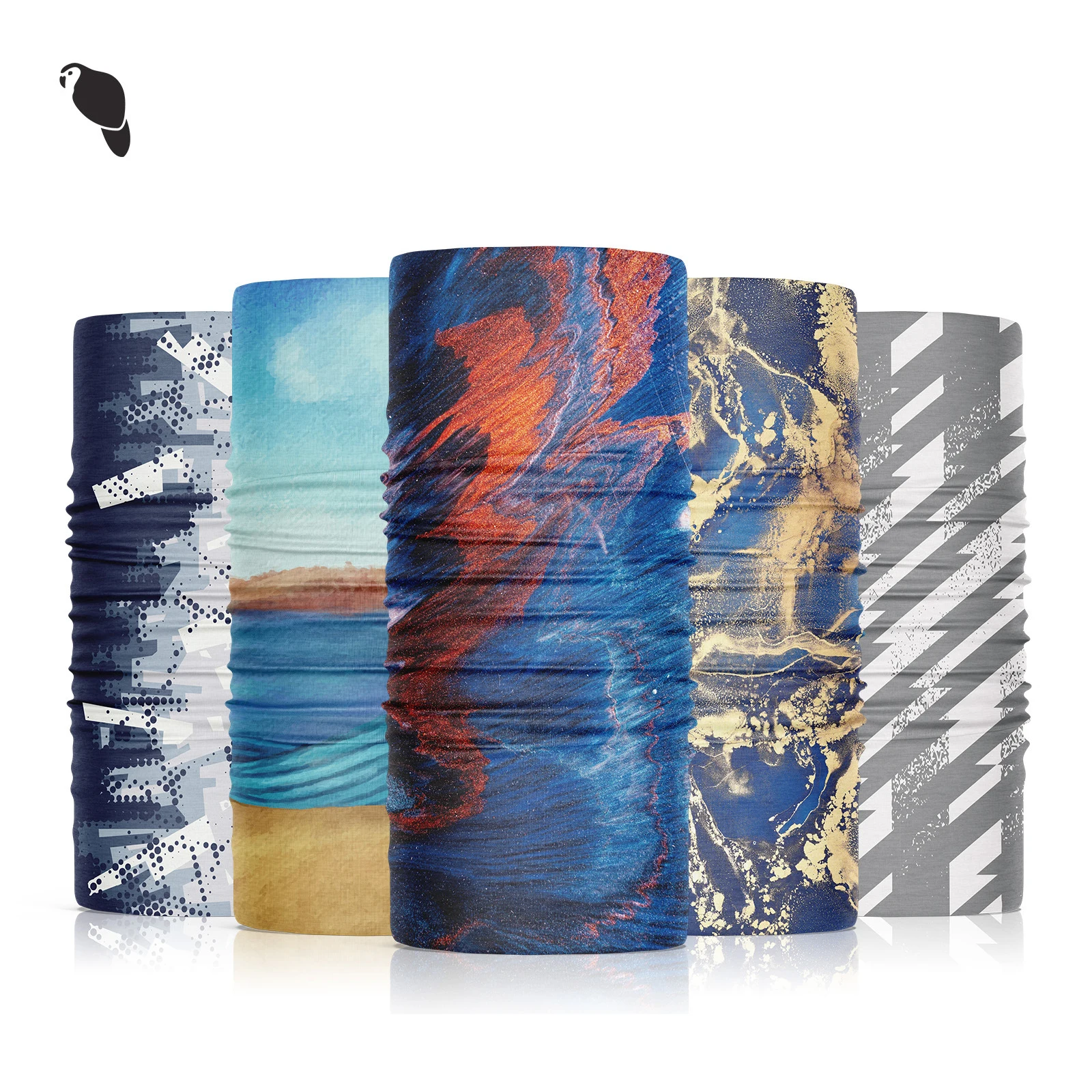 Многофункциональный трубчатый шарф-Бандана с логотипом