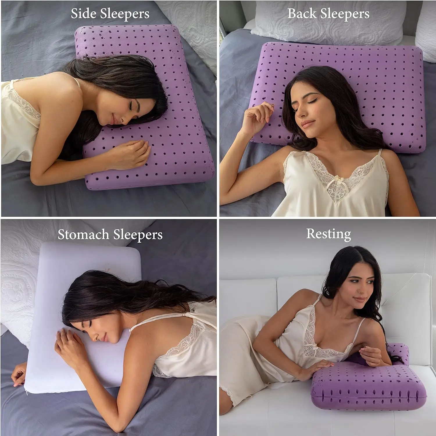 Pharmedoc Cooling Memory Foam Pillows - Healthy Sleep