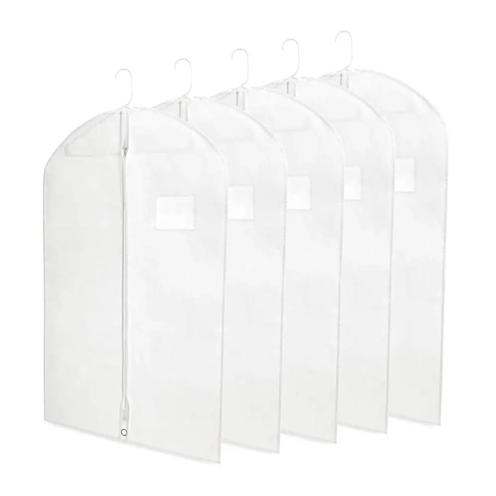 Breathable Garment Bag Cover With 2 