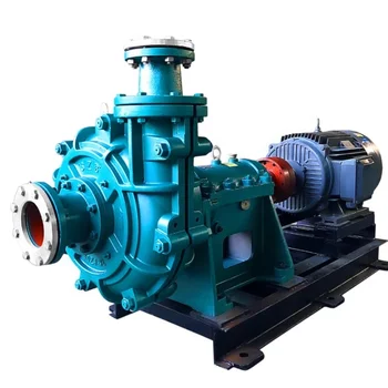 MS ZJ blasting pump c/w air agitation - slurry mixing/dehorizontal multistage booster pump horizontal slurry pump