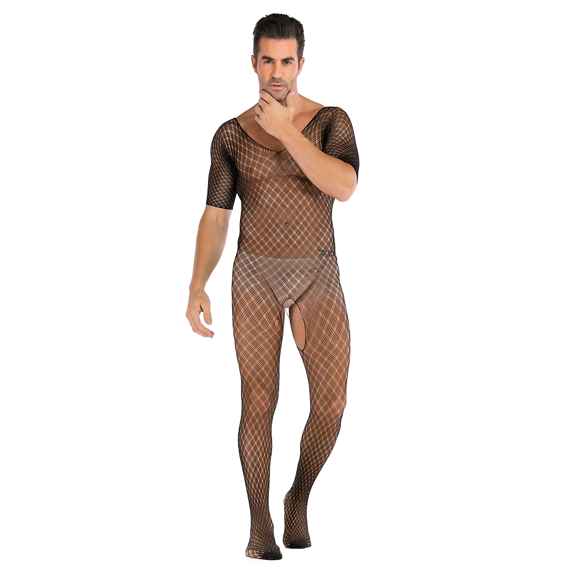 Men In Fishnet