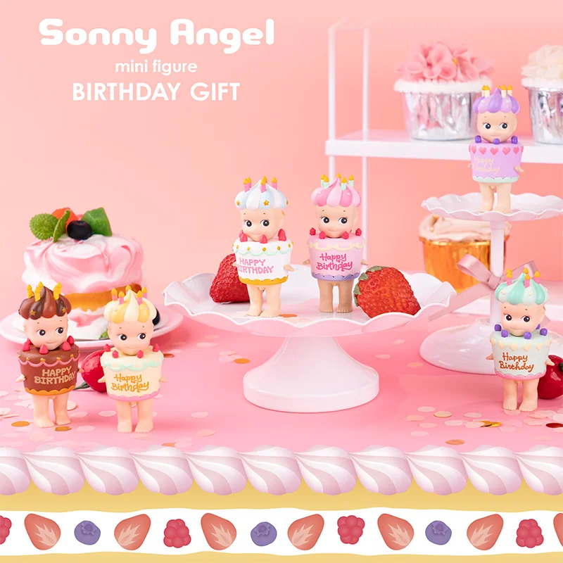 ソニーエンジェル　誕生日ケーキ ハッピーバースデー 2017 1box Amazon.com: Sonny Angel Birthday Gift 2017 - Original Mini