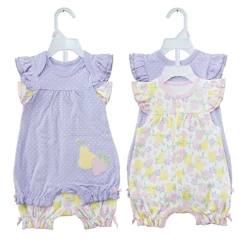 hot selling new born baby products cute outside oe home cloths baby girl clothes newborn romper pieces set