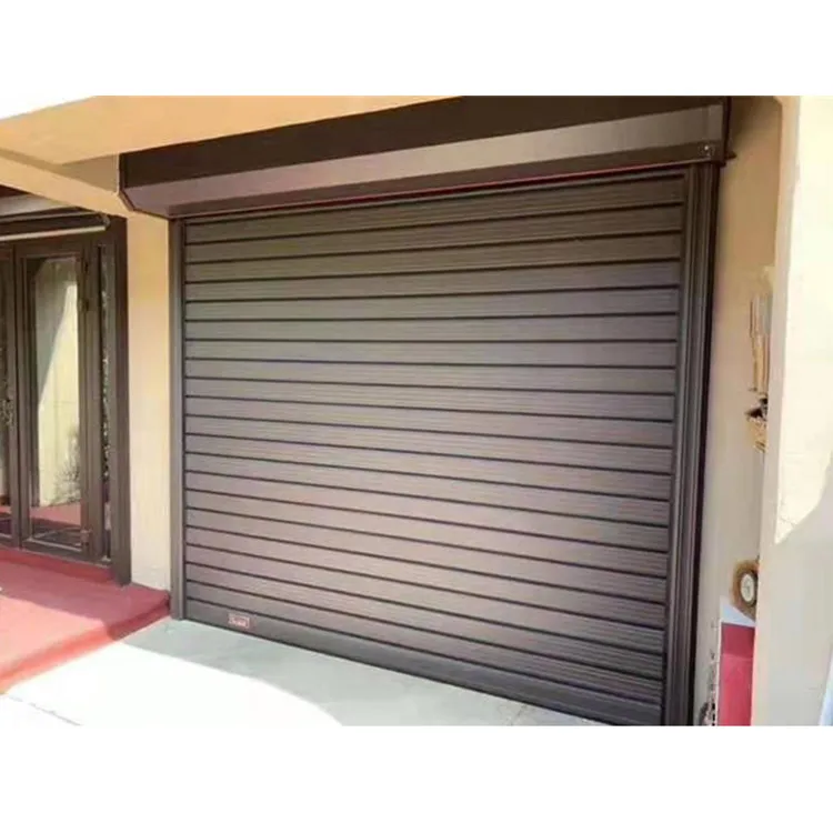 Automatic Manual Control Roll up Aluminum Garage Door  Roller Shutter Door