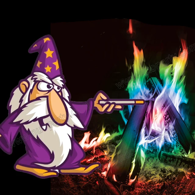 Волшебный цвет огонь пламя краситель Красочный Искусственный Мистический Огонь