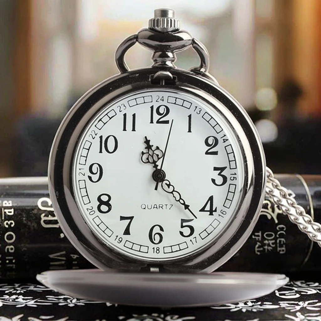 Shop Low MOQ Retro Pocket Watches with Japanese Quartz Movement