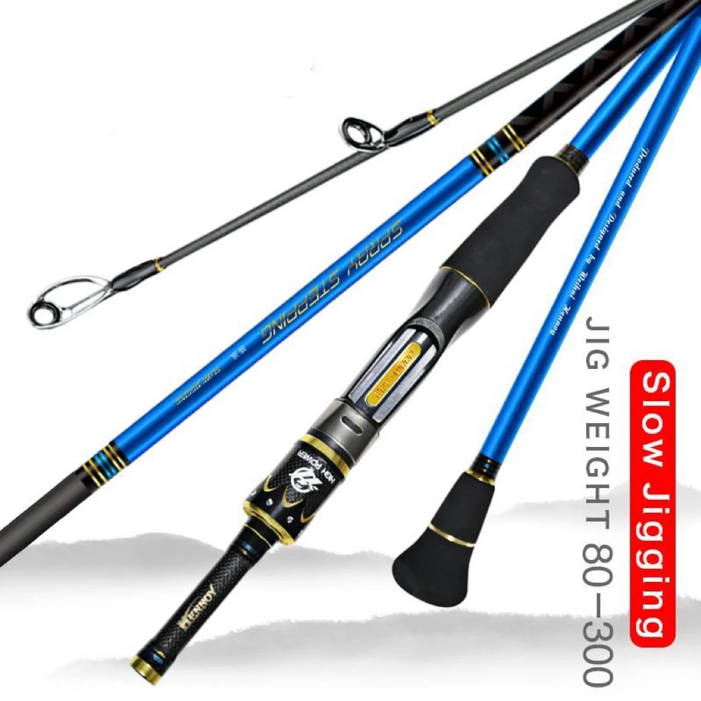 Manufacturer Spinning Casting Saltwater Section Carbon Fiber  Rod Slow Jig Jigging Rod
