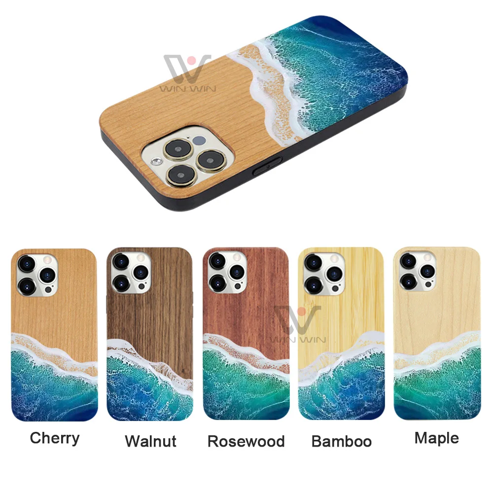 Hawaii Seawave Resin Phone Case - Custom Designs for Iphone