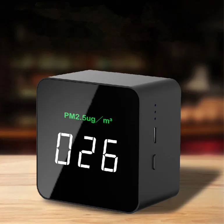 OEM завод черный фиксированный внутренний монитор качества воздуха цифровой ЖК pm2.5 pm10 воздуха/Газа/fo детектор углекислого газа ppm CO2