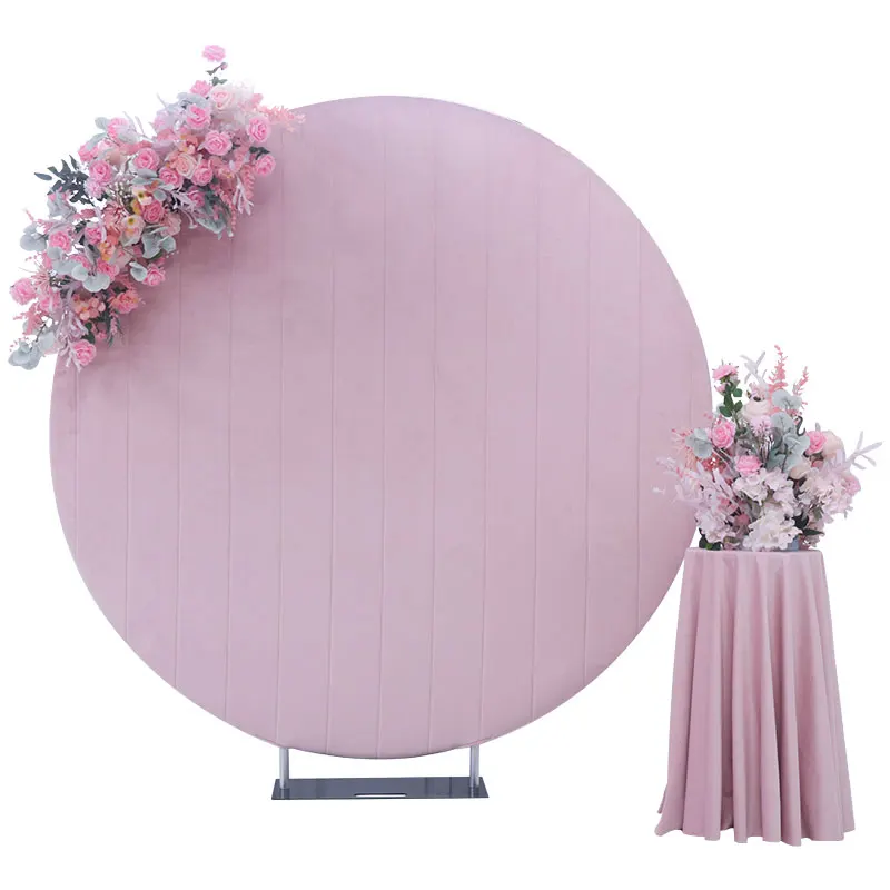 Wedding Photo Background Velvet Wall Round Backdrop Stand For Wedding  Decoration Parties Event Arrangement - Buy Frame Round Backdrop Stand,Backdrop  Stand For Wedding Decoration,Round Backdrop Stand For Wedding Decoration  Product on 