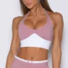 Pink bra