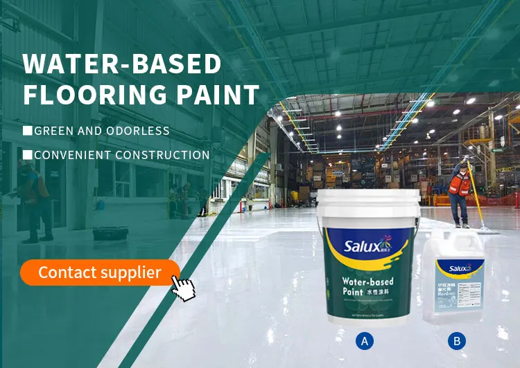 Salux Concrete Epoxy Floor Coating Epoxy Selfleveling Epoxy Paint For