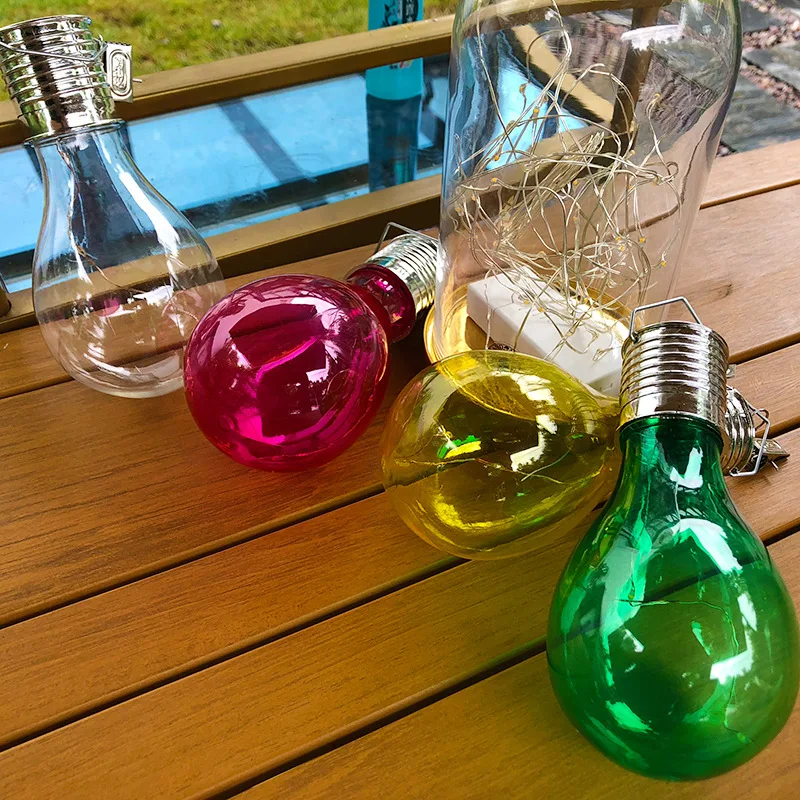 Solar Light Bulbs Outdoor Waterproof Garden Hanging LED Light Lamp Bulb Globe Lights for Home Yard Party Holiday Decorations details