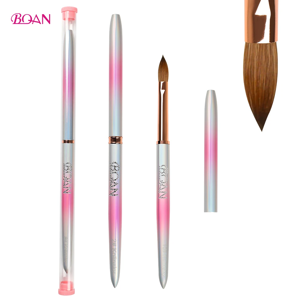 Bqan 224 Gradient Kolinsky Acrylic Nail Brush Pure Nail Brushes For